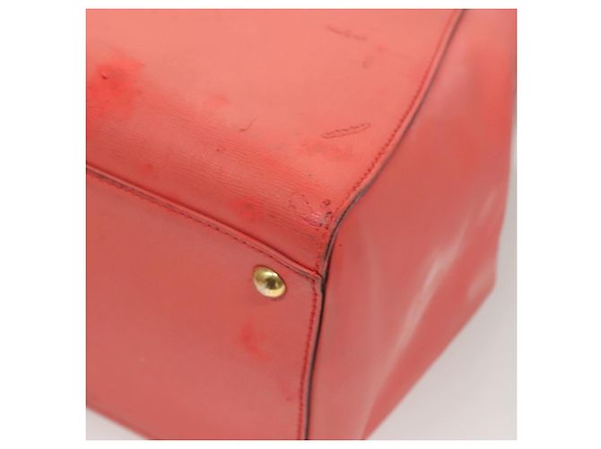 FENDI Borsa a mano in pelle rosa oro Auth bs26640 D'oro - vista 17