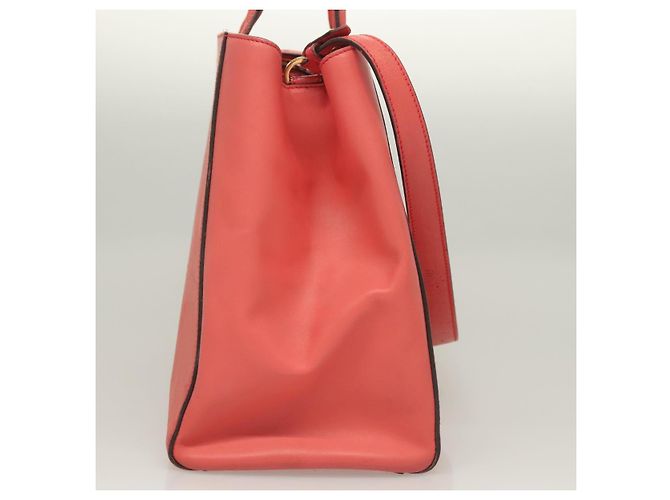FENDI Borsa a mano in pelle rosa oro Auth bs26640 D'oro - vista 4