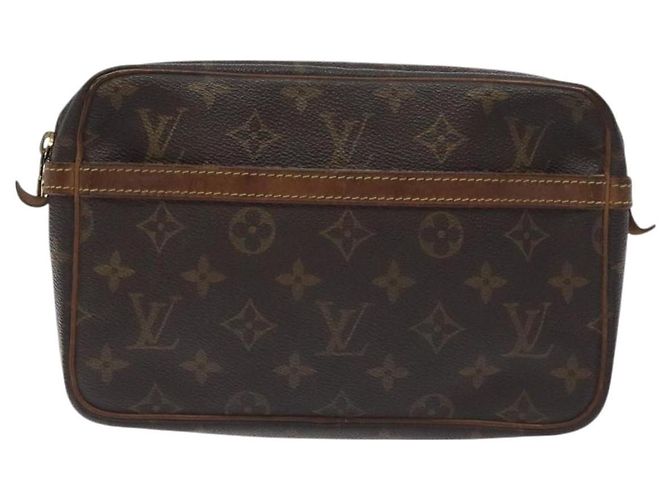 LOUIS VUITTON Monogram Compiegne 23 Clutch Bag M51847 LV Auth 129306 - view 13
