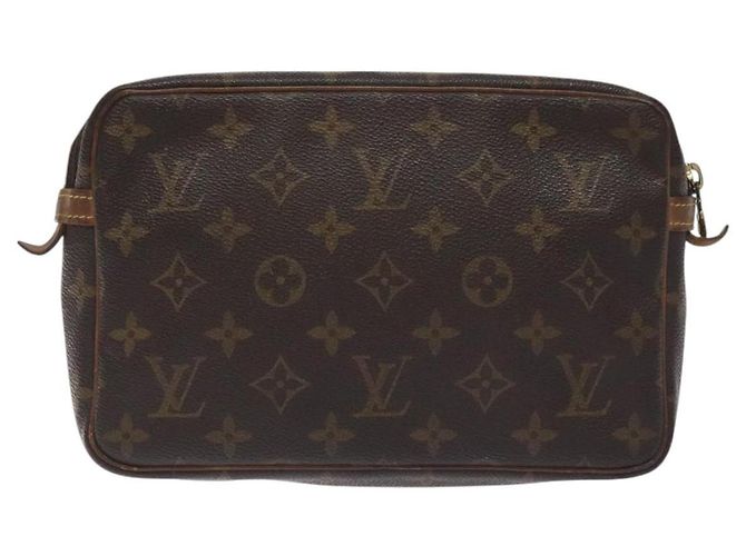 LOUIS VUITTON Monogram Compiegne 23 Clutch Bag M51847 LV Auth 129306 - view 2