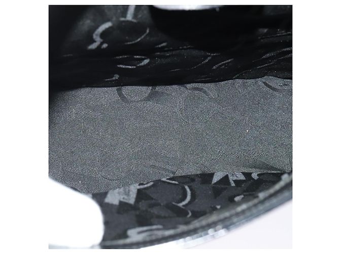 Borsa a Spalla Gancini Smalto Nero Salvatore Ferragamo Auth bs26907 - vista 16