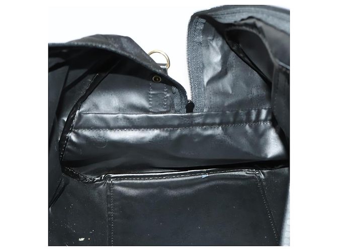 Borsa Boston in nylon 2 vie Vicetos MCM Logogram marrone oro Auth hk2824 D'oro - vista 19