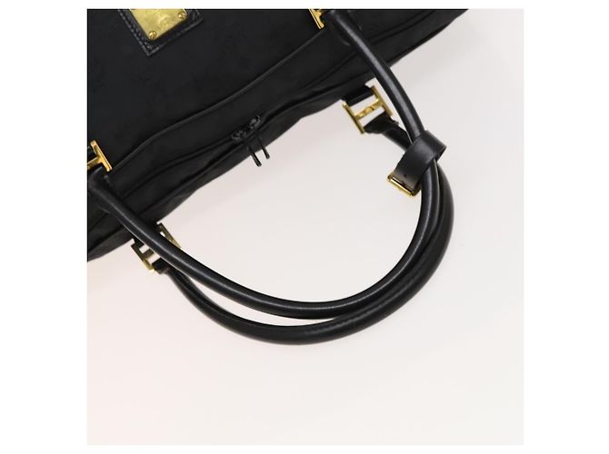 Borsa Boston in nylon 2 vie Vicetos MCM Logogram marrone oro Auth hk2824 D'oro - vista 7