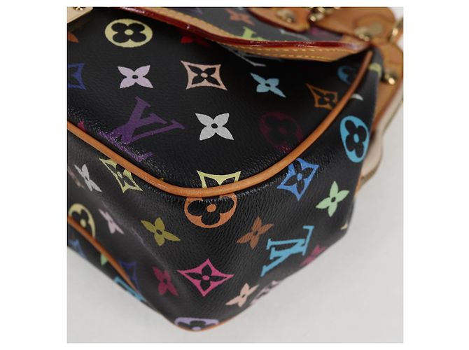 LOUIS VUITTON Handtasche Gracie MM Monogram Multicolor Schwarz M92591 Auth 126225SV - Ansicht 15