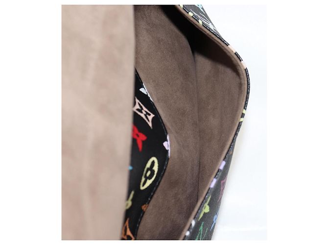 LOUIS VUITTON Handtasche Gracie MM Monogram Multicolor Schwarz M92591 Auth 126225SV - Ansicht 19