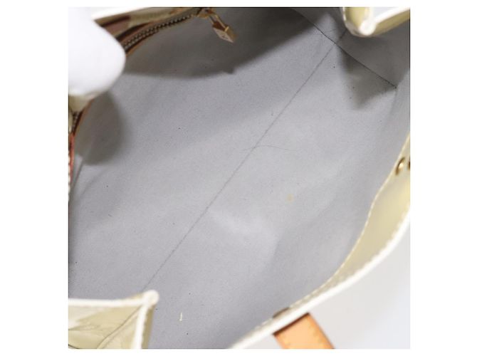 LOUIS VUITTON Monogram Vernis Reade PM Borsa a Mano Perle M91336 LV Auth ep9475 - vista 11