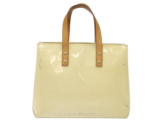LOUIS VUITTON Monogram Vernis Reade PM Borsa a Mano Perle M91336 LV Auth ep9475 - vista 13