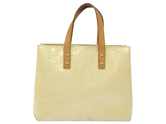 LOUIS VUITTON Monogram Vernis Reade PM Borsa a Mano Perle M91336 LV Auth ep9475 - vista 2