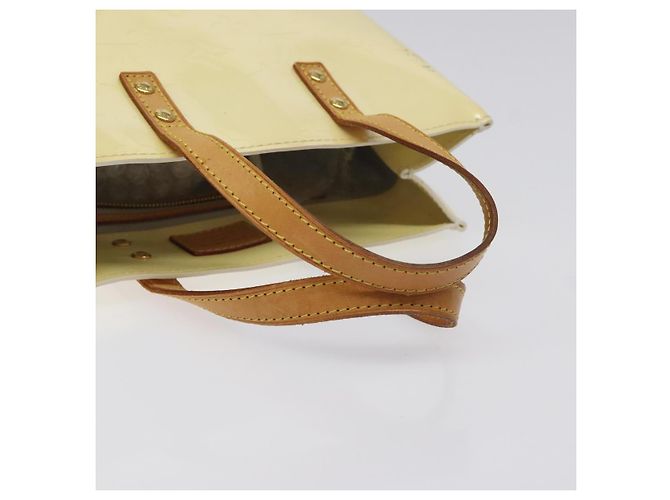 LOUIS VUITTON Monogram Vernis Reade PM Borsa a Mano Perle M91336 LV Auth ep9475 - vista 7
