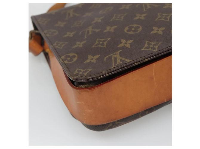 LOUIS VUITTON Monogram Cartouchiere GM Borsa a Spalla M51252 LV Auth ep9468 Monogramma - vista 16