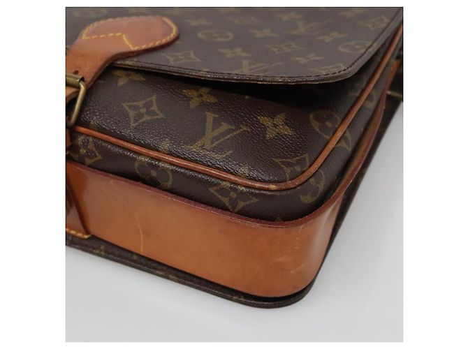 LOUIS VUITTON Monogram Cartouchiere GM Borsa a Spalla M51252 LV Auth ep9468 Monogramma - vista 9