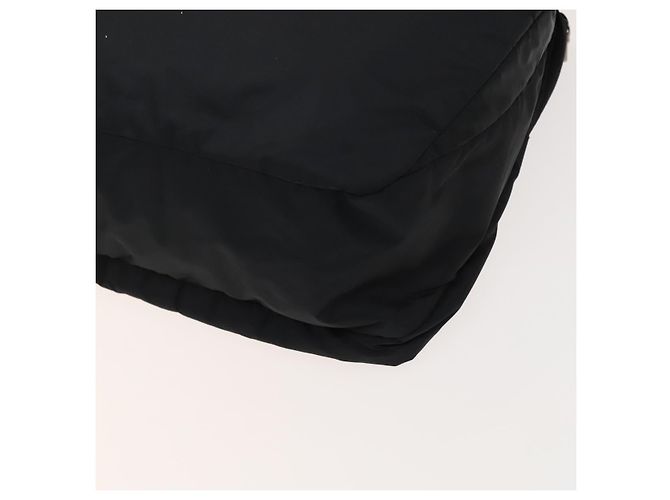 PRADA Borsa a Spalla Sportiva in Nylon Nero Argento Auth bs26885 - vista 15