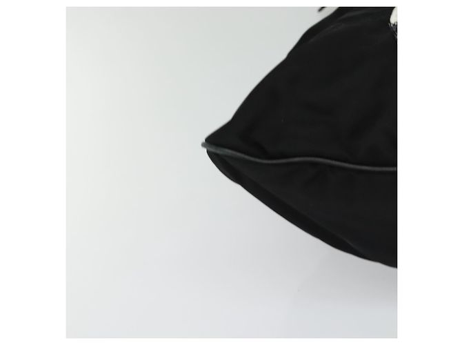 Borsa a spalla Salvatore Ferragamo Nylon 2way Nera Auth 127844 Nero - vista 12