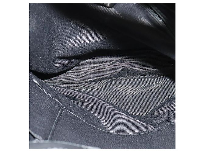 Borsa a spalla Salvatore Ferragamo Nylon 2way Nera Auth 127844 Nero - vista 17