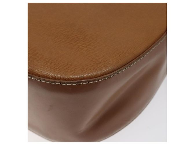 Burberry Borsa a spalla in pelle marrone dorato Auth ep9447 D'oro - vista 12