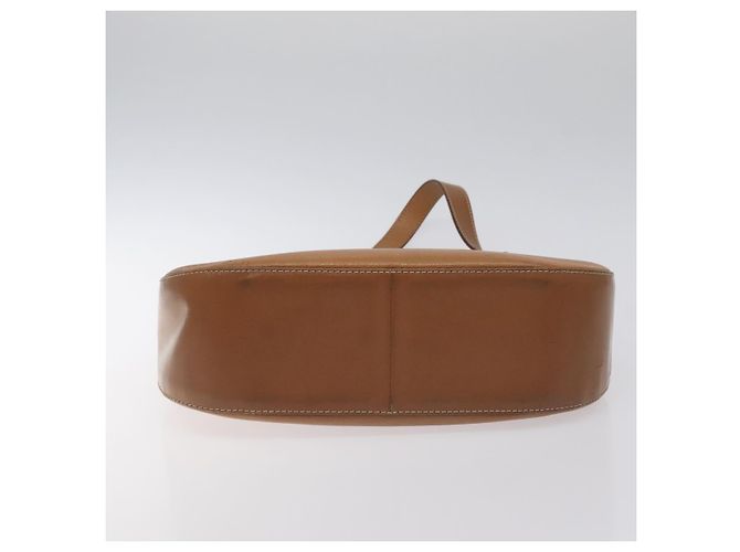 Burberry Borsa a spalla in pelle marrone dorato Auth ep9447 D'oro - vista 9