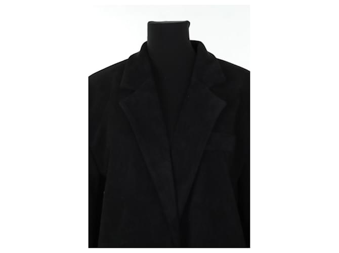 Autre Marque Blazer de ante Negro - vista 2