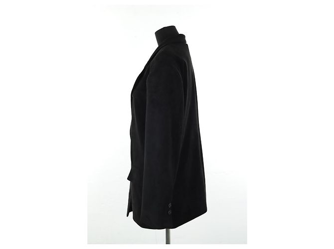 Autre Marque Blazer de ante Negro - vista 3