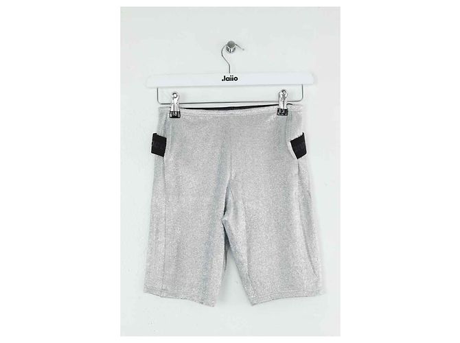 Paco Rabanne Mini short prata - vista 3