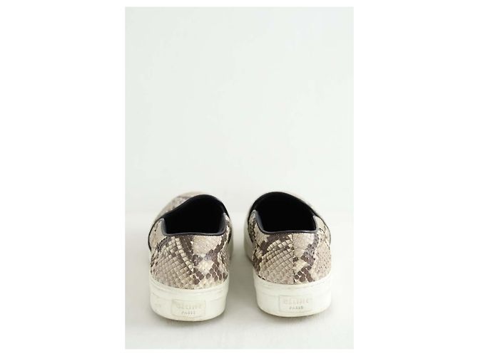 Céline Ledersneaker Grau - Ansicht 2