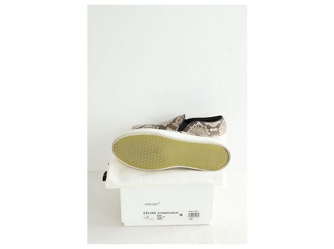 Céline Ledersneaker Grau - Ansicht 5