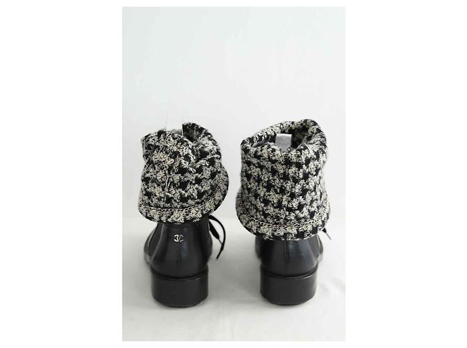 Chanel Botas de cuero Negro - vista 2