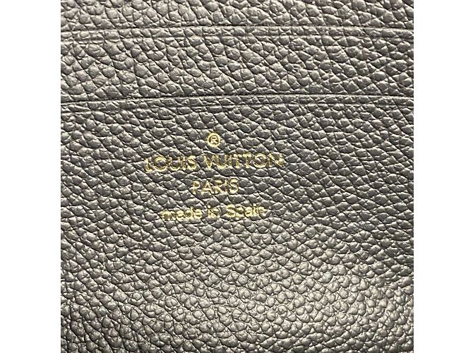 Portafoglio Louis Vuitton Monogram Empreinte Wallet on Chain Ivy M82154 Noir Nero - vista 5