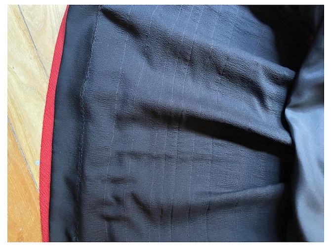 Sonia Rykiel Kleid aus Seidenchiffon mit Rüschen Mehrfarben - Ansicht 7