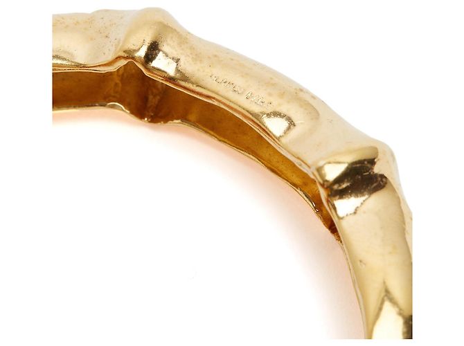 Bracciale Bambou Hermès circa 1990 Bracciale in Metallo Dorato Bamboo Hermes D'oro - vista 3
