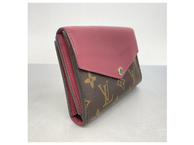 Carteira Compacta Pallas Monogram Louis Vuitton Roxo escuro - vista 2