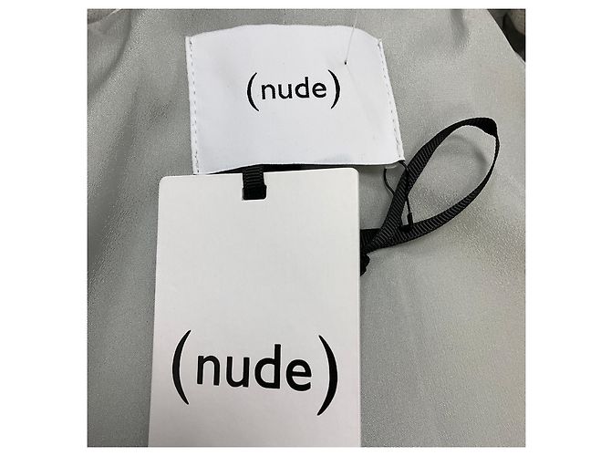United Nude Nude Light Grey Velvet Oversized Suit Jacket - view 4