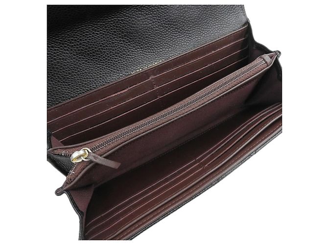Chanel Timeless Classic Long Wallet A80758 Black - view 3