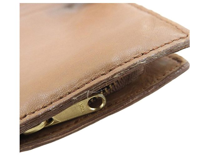 Cartera de Python Bottega Veneta Marrón Castaño - vista 8