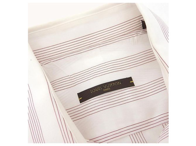 Camicia in cotone Louis Vuitton bianca Bianco - vista 6