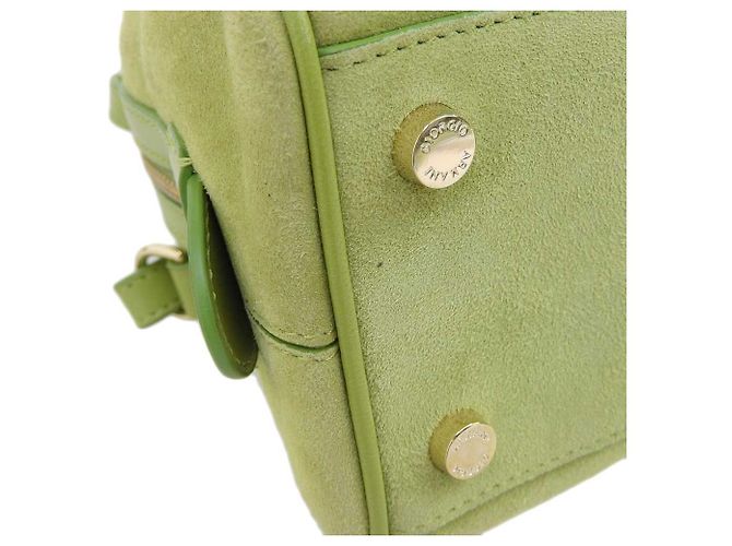 Autre Marque Borsa 2WAY in suede Giorgio Armani verde - vista 3