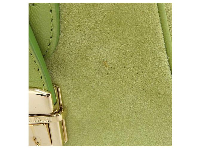 Autre Marque Borsa 2WAY in suede Giorgio Armani verde - vista 5
