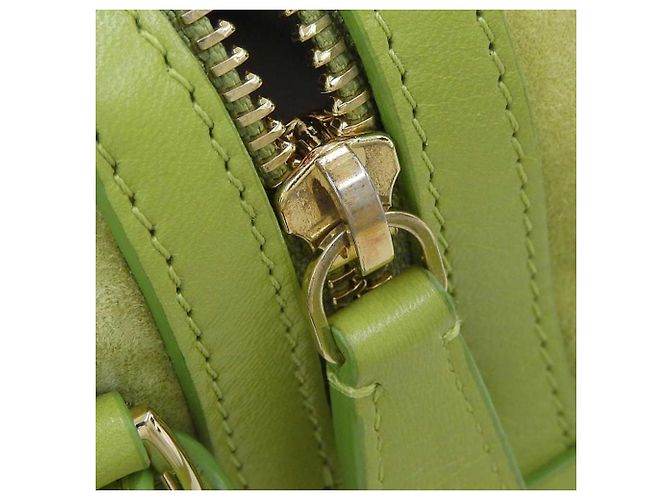 Autre Marque Borsa 2WAY in suede Giorgio Armani verde - vista 7