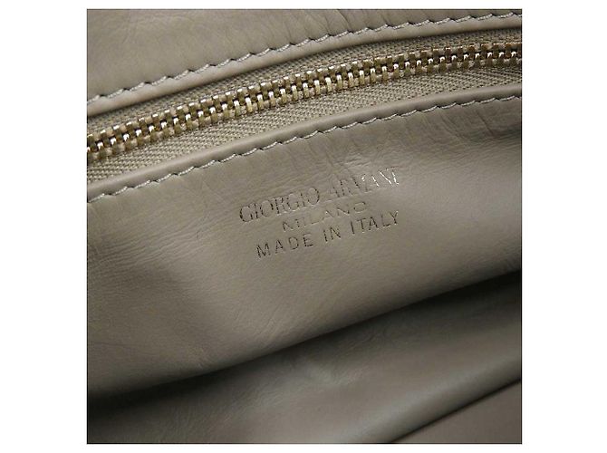 Autre Marque Borsa 2WAY in suede Giorgio Armani verde - vista 9