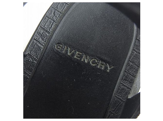Sandali Gladiatore Givenchy in gomma neri 37 Nero - vista 7
