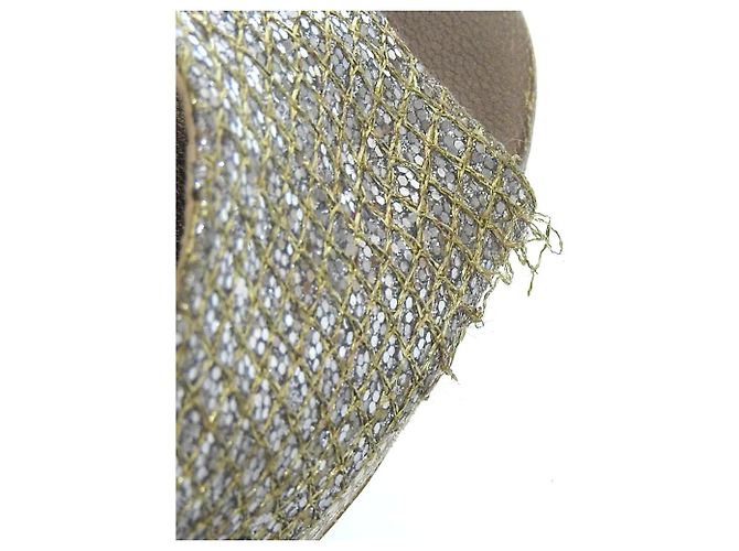 Décolleté con glitter Jimmy Choo Argento D'oro - vista 6