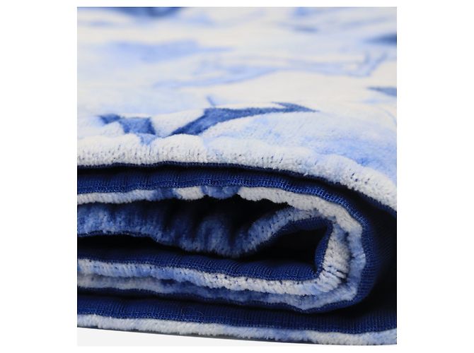 Louis Vuitton Blaue Aquarell-Strandtuch - Ansicht 2