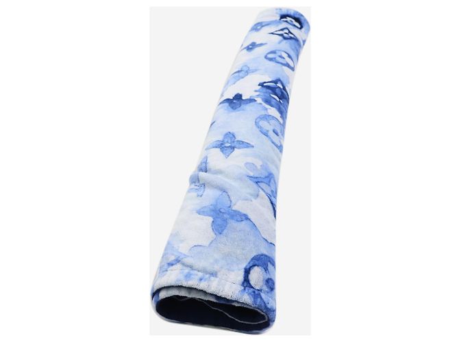 Louis Vuitton Blaue Aquarell-Strandtuch - Ansicht 3