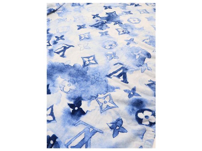 Louis Vuitton Blaue Aquarell-Strandtuch - Ansicht 5