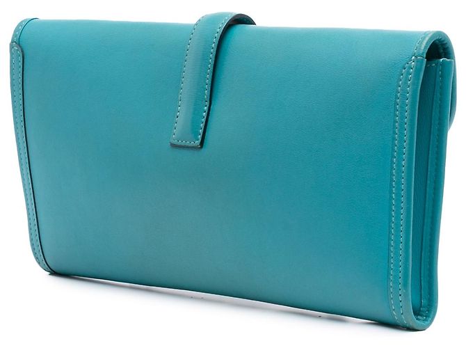Hermès Blue Swift Jige Elan 29 Turchese - vista 2