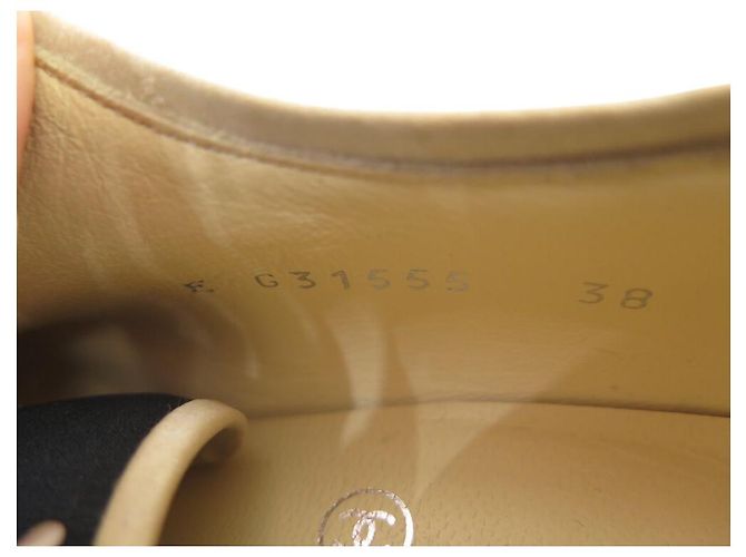 NEUE CHANEL G31555 ESPADRILLES MIT KEILABSÄTZEN 38 SCHUHE - Ansicht 10