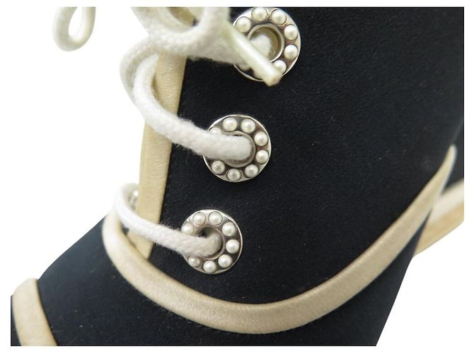 NEUE CHANEL G31555 ESPADRILLES MIT KEILABSÄTZEN 38 SCHUHE - Ansicht 11