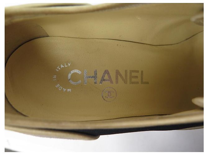 NEUE CHANEL G31555 ESPADRILLES MIT KEILABSÄTZEN 38 SCHUHE - Ansicht 9