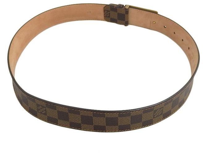 Cintura Damier Louis Vuitton M9234 Marrone Damier ebene - vista 2