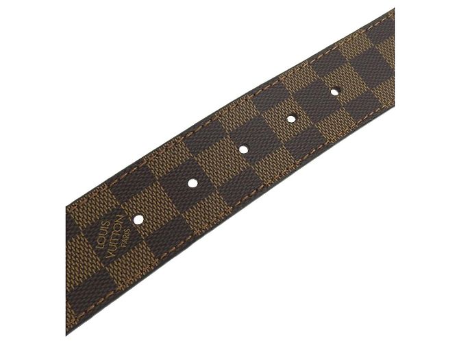 Cintura Damier Louis Vuitton M9234 Marrone Damier ebene - vista 5