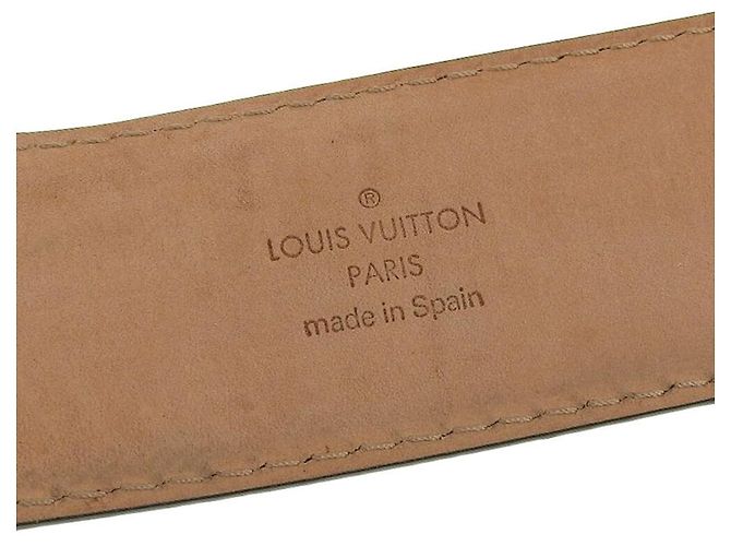 Cintura Damier Louis Vuitton M9234 Marrone Damier ebene - vista 8
